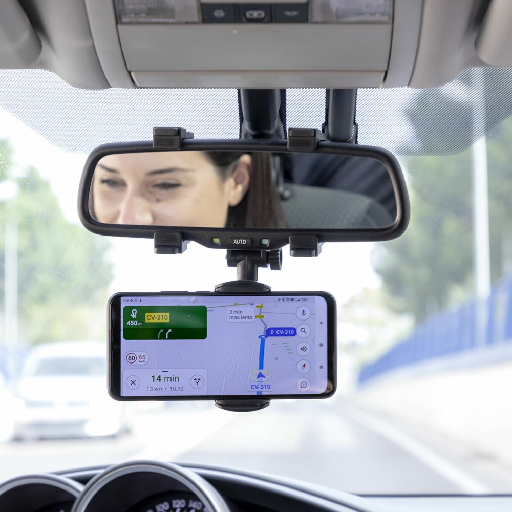 Βάση Στήριξης Smartphone για Καθρέφτη Οπισθοπορείας Stropp InnovaGoods (Ανακαινισμenα A)