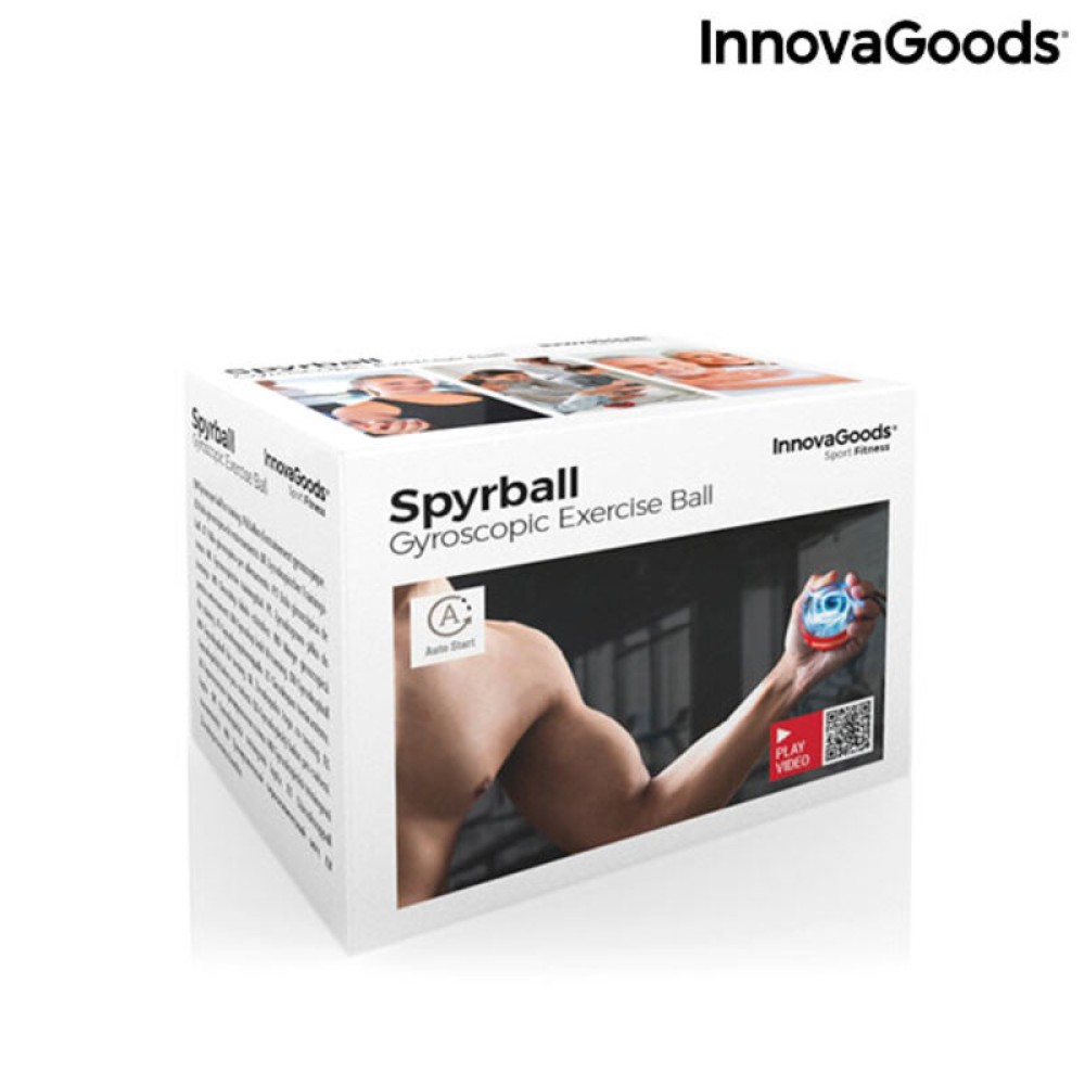 Γυροσκοπική Προπονητική Μπάλα Spyrball InnovaGoods (Ανακαινισμenα A)