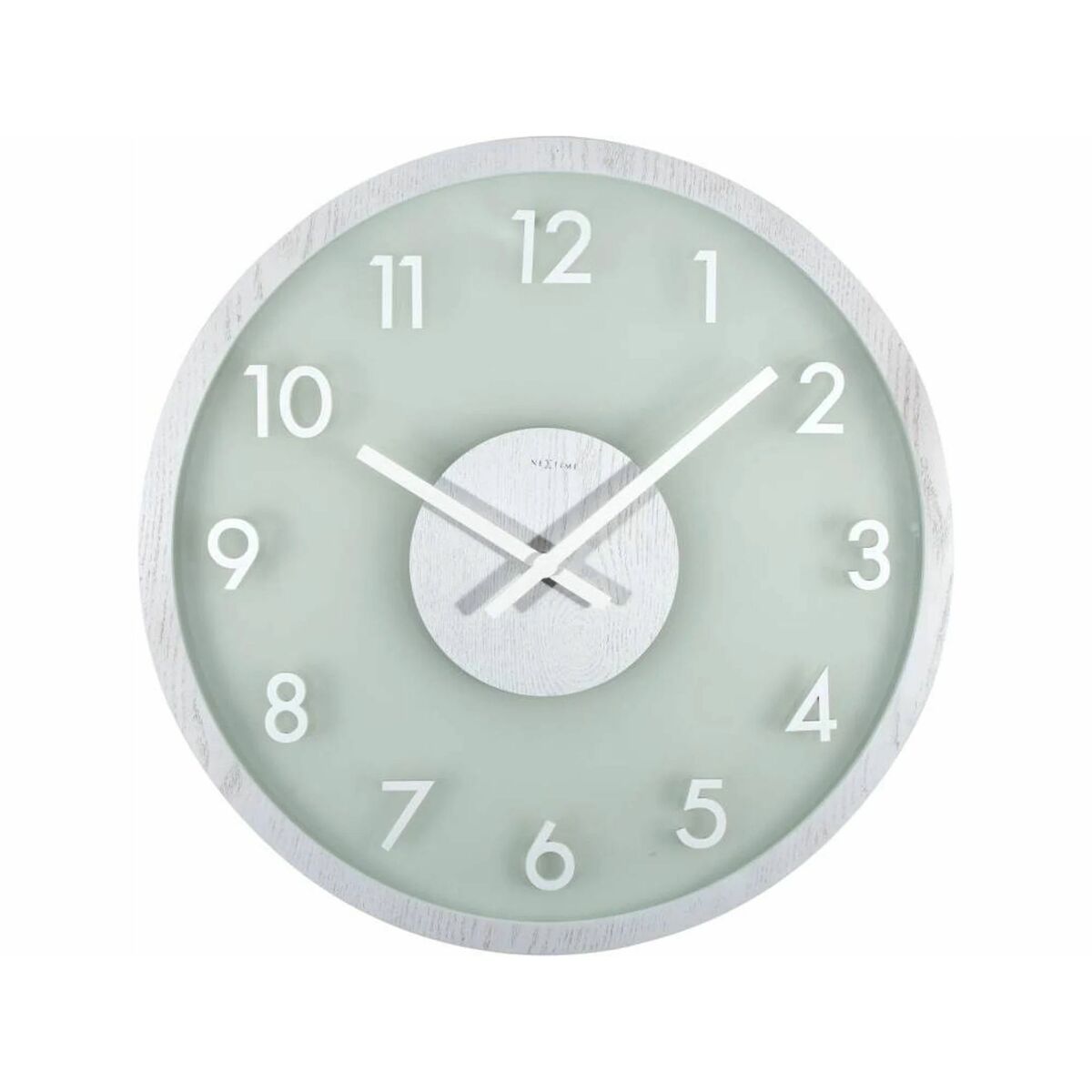 Ρολόι Τοίχου Nextime NEXTIME 3205WI Λευκό Ξύλο (Ανακαινισμenα A)