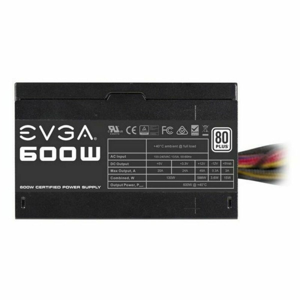 Τροφοδοσία Ρεύματος Evga ATX 600 W 130 W RoHS (Ανακαινισμenα A)
