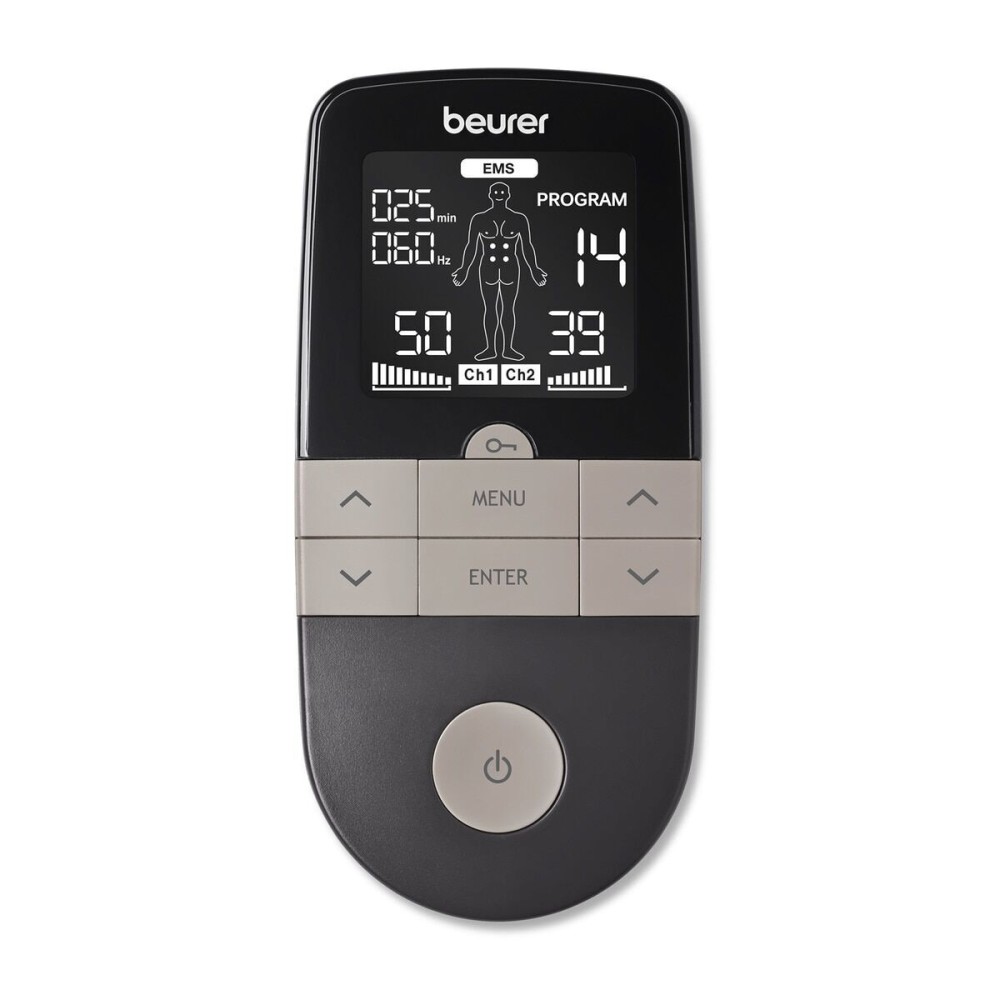 Επαναφορτιζόμενη Ασύρματη Ζώνη Θερμότητας και Μασάζ Beurer EM1R RELIEF+ (Ανακαινισμenα A)