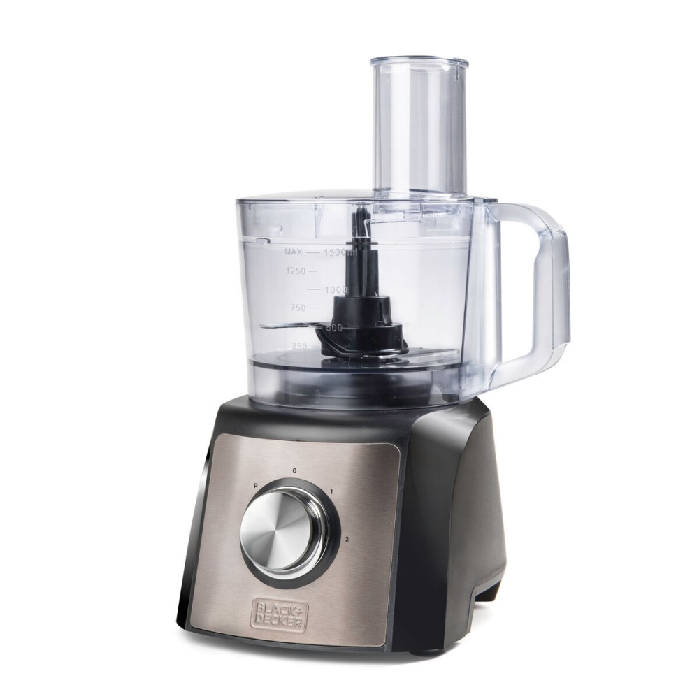 Επεξεργαστής Τροφίμων Black & Decker BXFPA1200E Χάλυβας 1200 W 1,5 L (Ανακαινισμenα B)
