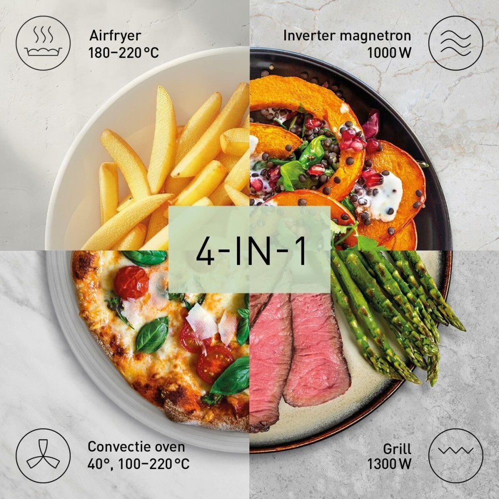 Φούρνος Μικροκυμάτων με Γκριλ Panasonic NNCD88QSEPG 1300 W (Ανακαινισμenα B)