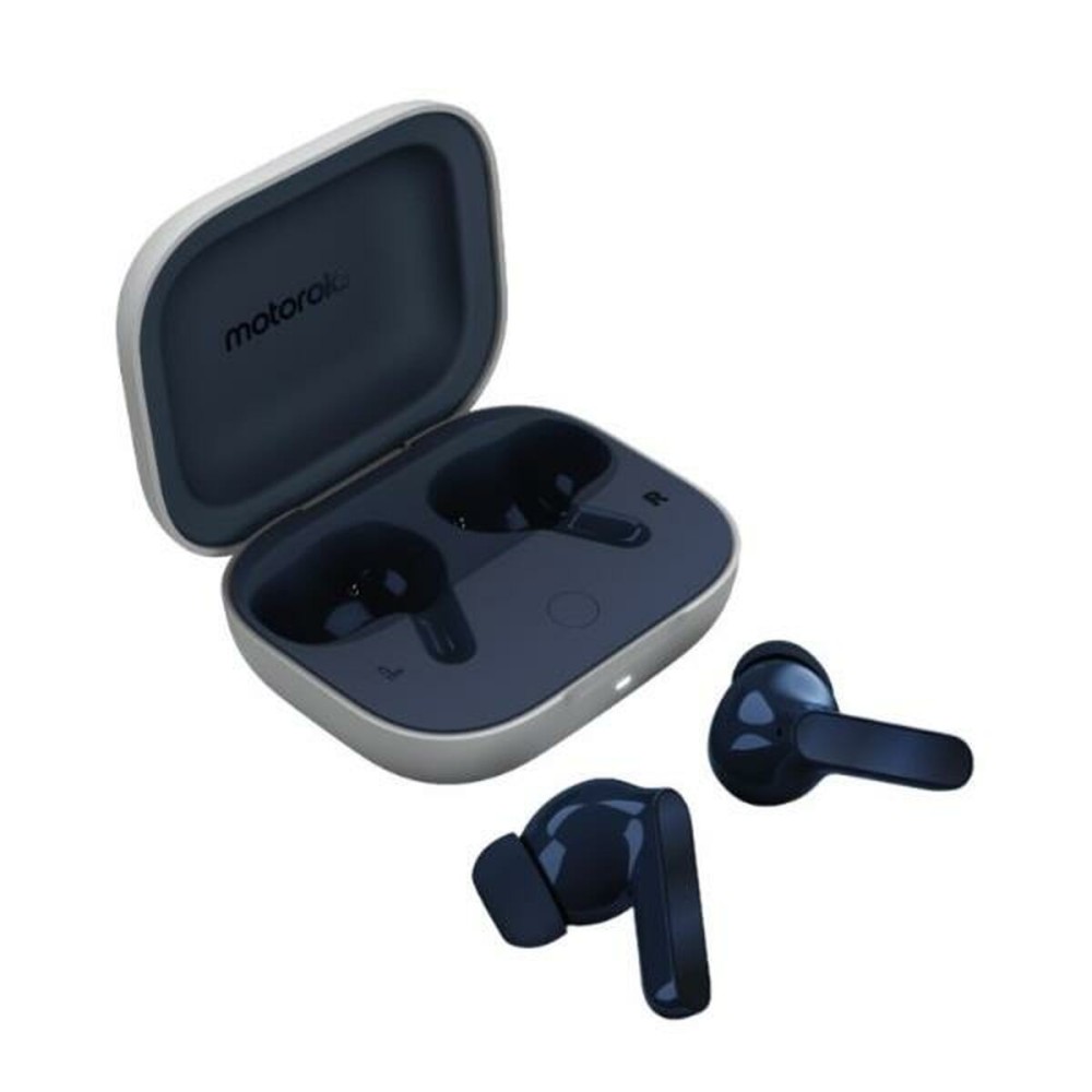 Ακουστικά in Ear Bluetooth Motorola Moto Buds Μπλε Ναυτικό Μπλε (Ανακαινισμenα A)