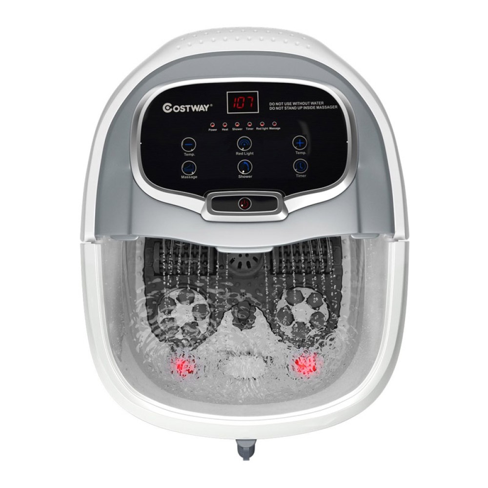Ηλεκτρική Συσκευή Υδρομασάζ / Shiatsu Ποδιών 500 W Costway EP24368DE-GR