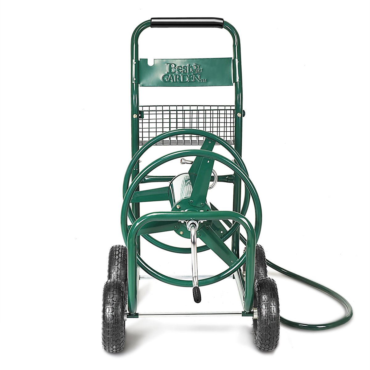 Costway  Καρότσι Λάστιχου Κήπου με Μεταλλική Κατασκευή και Αεροστεγή Ρόδες GT3381
