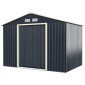 Costway Αποθήκη Εξωτερικού Χώρου 277 x 202 x 191 cm με Κλειδαριές και Αερισμό GT3732GR+