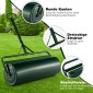 Costway Μεταλλικός Κύλινδρος Γκαζόν 113L Ø40CM με Λαβή για Νερό/Άμμο Πράσινος GT4009GN