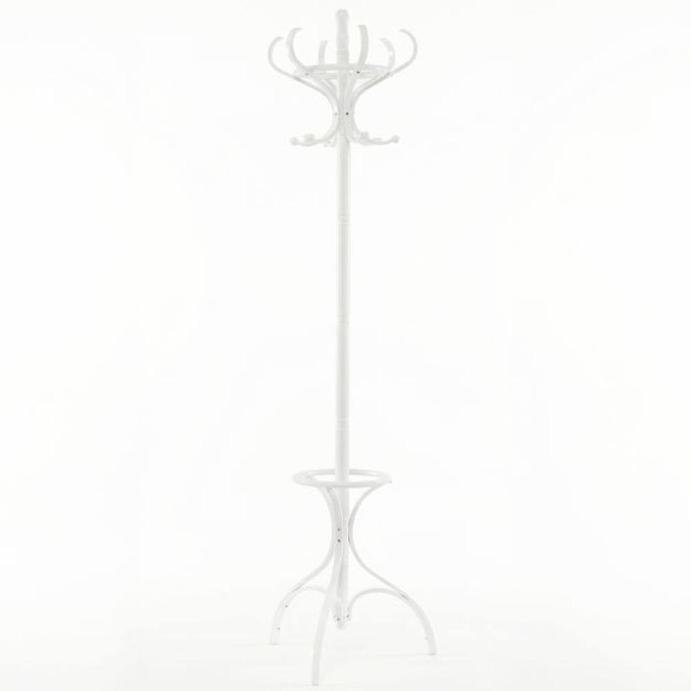 Costway Καλόγερος ρούχων με 12 γάντζους λευκός, 182 x 47,5 x 45 cm HW61709WH