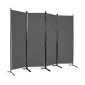 Μεταλλικό Διακοσμητικό Παραβάν 220 x 51 x 173 cm Costway HW68273GR