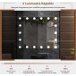 Costway Καθρέπτης Μακιγιάζ με LED Φωτισμό 65 x 14 x 52.5 cm JV11894WH