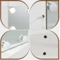 Costway Καθρέπτης Μακιγιάζ με LED Φωτισμό 65 x 14 x 52.5 cm JV11894WH