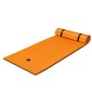 Costway  Πλωτό στρώμα νερού 220 x 90 x 4 cm Πορτοκαλί+Μαύρο OP70098OR