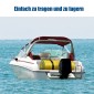 Costway Πλωτό Στρώμα Αφρού XPE 220 x 90 x 4 cm Κίτρινο+Μπλε OP70098YE