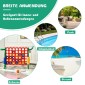 Costway  Υπερμεγέθης Έκδοση του Κλασικού Παιχνιδιού 4-Στη-Σειρά με 3 σε 1 Σχεδιασμό για Ατελείωτη Διασκέδαση SP37521GN