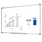 Costway Πολυλειτουργικός Μαγνητικός Πίνακας Whiteboard ST39496