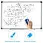Costway Πολυλειτουργικός Μαγνητικός Πίνακας Whiteboard ST39496