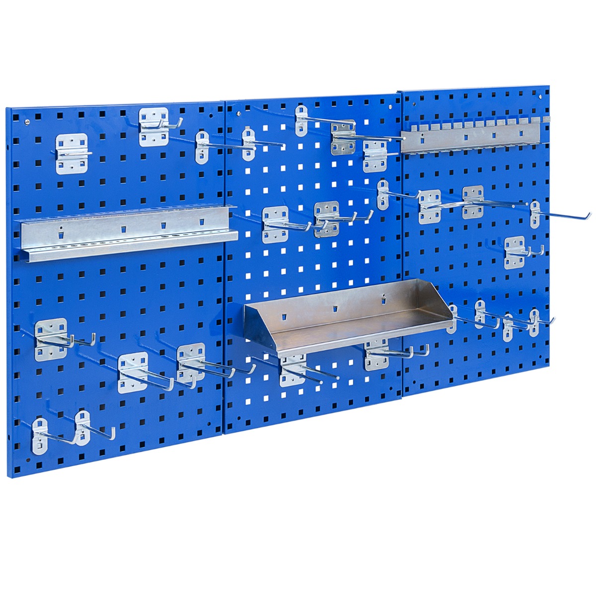 Costway Οργανωτική Λύση Εργαλείων με Ενισχυμένο Μεταλλικό Πίνακα και 28 Αξεσουάρ για Εξοικονόμηση Χώρου και Ευέλικτη Αποθήκευση TA10069NY