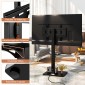 Costway Ρυθμιζόμενος TV Σταντ για 32-70 ίντσες, έως 45 KG με 2 Πρίζες & USB/Type C TL35774DE