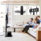 Costway Ρυθμιζόμενος TV Σταντ για 32-70 ίντσες, έως 45 KG με 2 Πρίζες & USB/Type C TL35774DE