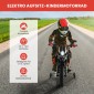 Costway Παιδική Ηλεκτρική Μοτοσυκλέτα 12V με Βοηθητικές Ρόδες Aprilia Μαύρη TQ10143DE-DK