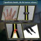 Costway Εξωτερικό Δίχτυ Ασφαλείας Ø 427cm για Τραμπολίνο με Φερμουάρ TW10021
