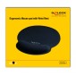 DELOCK Mousepad 12559 με στήριγμα καρπού, 252 x 227mm, μαύρο
