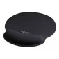 DELOCK Mousepad 12559 με στήριγμα καρπού, 252 x 227mm, μαύρο