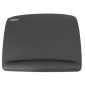 DELOCK mousepad για laptop με στήριγμα καρπού 12601, 320x420mm, μαύρο