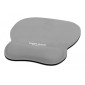 DELOCK Mousepad 12698 με στήριγμα καρπού, 245x206 mm, γκρι