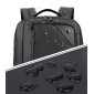 ARCTIC HUNTER τσάντα πλάτης 1500346-BK με θήκη laptop 15.6", μαύρη