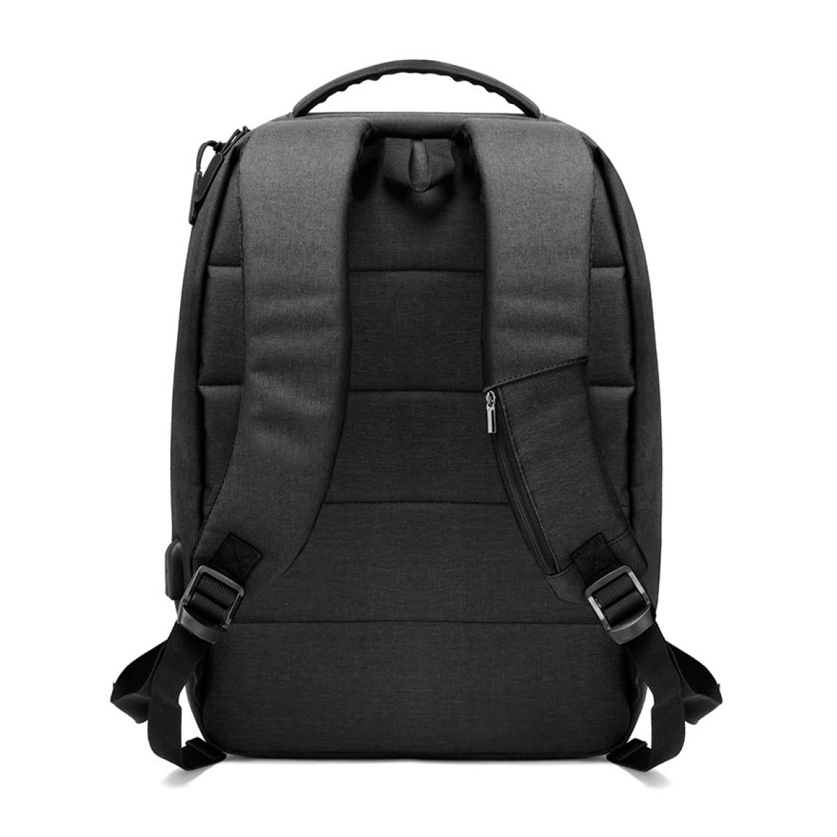 ARCTIC HUNTER τσάντα πλάτης 1701-BK με θήκη laptop 15.6", USB, μαύρη