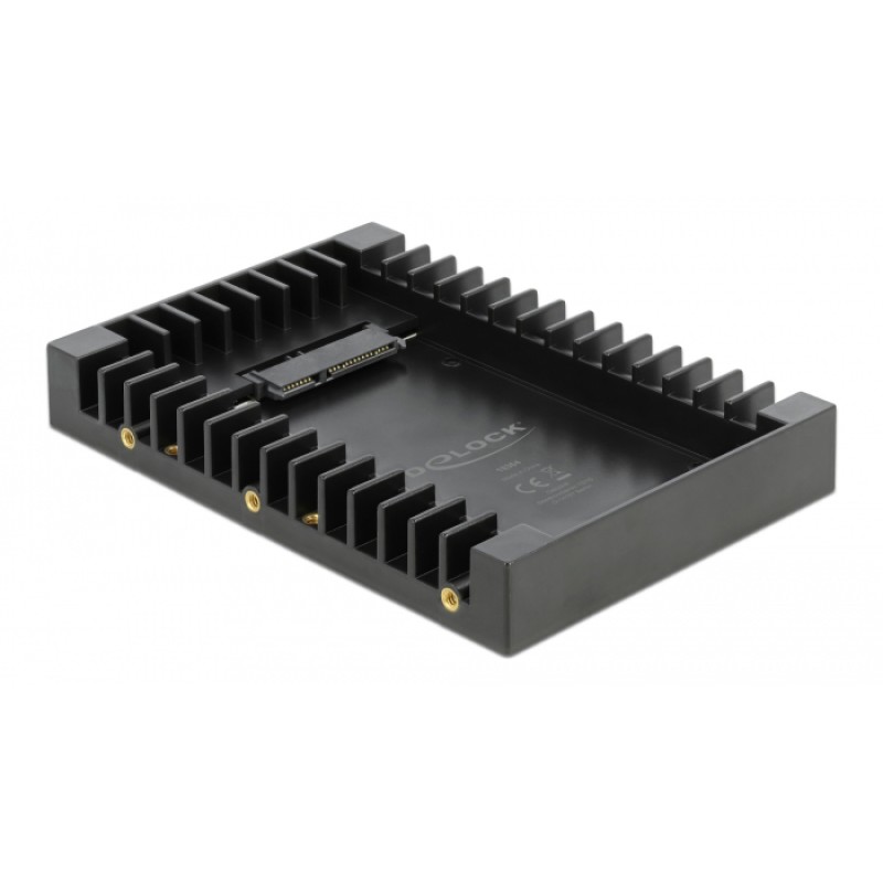 DELOCK tray 3.5" για 2.5" HDD/SSD 18364, 6Gbps, μαύρο