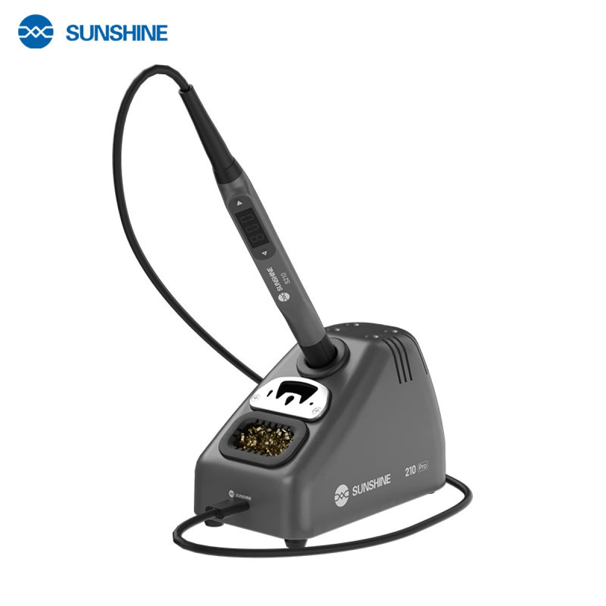 SUNSHINE σταθμός κόλλησης 210 Pro με κολλητήρι, 110W, 100~450 °C