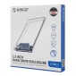 ORICO θήκη για 2.5" SATA HDD/SSD 2139C3, 5Gbps, διάφανη