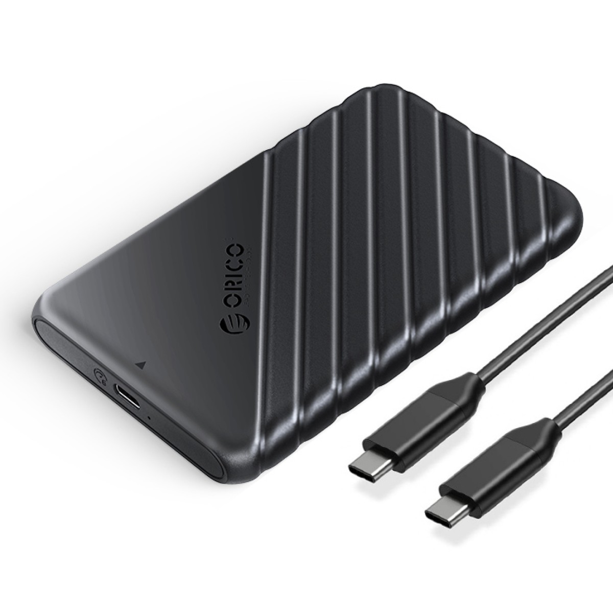 ORICO θήκη για 2.5" SATA HDD/SSD 25PW1C-C3, 5Gbps, μαύρη