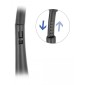 DELOCK headphones με μικρόφωνο 27178, stereo, USB, volume control, μαύρα
