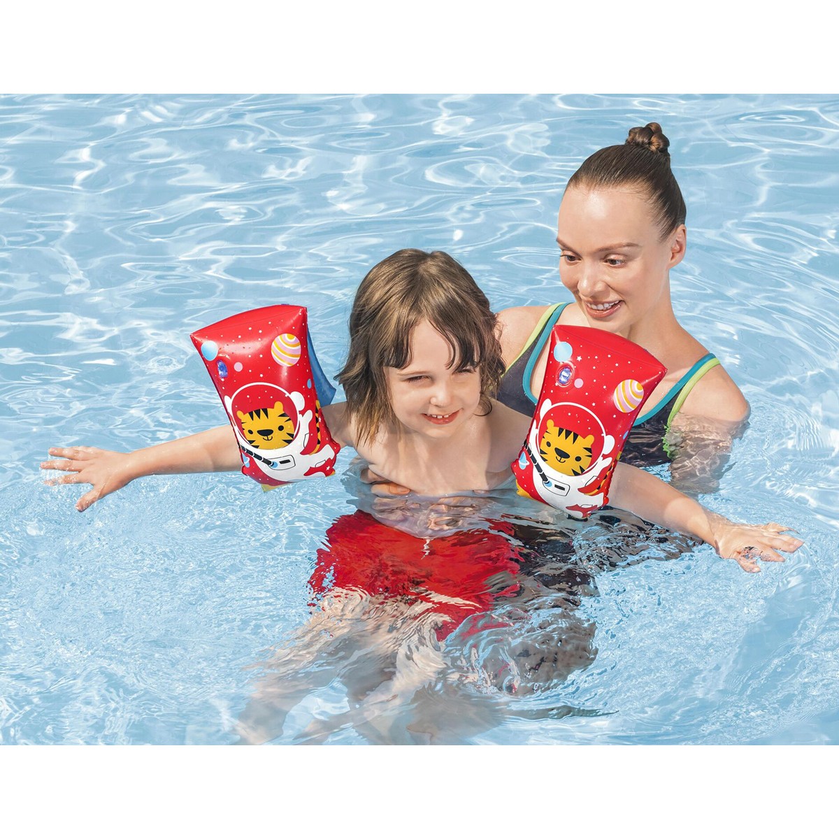 BESTWAY μπρατσάκια 32102, 30x15cm, 5-12 ετών, Astro Tiger