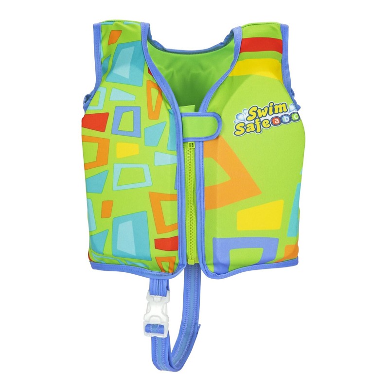 BESTWAY παιδικό γιλέκο κολύμβησης 32176, S/M, 1-3 ετών, 50+UPF, πράσινο