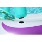 BESTWAY παιδική φουσκωτή βάρκα με σκίαστρο 34149, 107x112cm, Space Splash