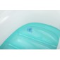 BESTWAY παιδική φουσκωτή βάρκα με σκίαστρο 34149, 107x112cm, Space Splash