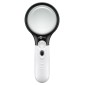 GOOBAY μεγεθυντικός φακός χειρός 41255 με φωτισμό LED, 1.75x & 12.25x