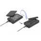 DELOCK θήκη για M.2 & 2.5" SATA SSD/HDD 42020, USB-C, λειτουργία κλώνου