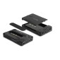 DELOCK θήκη για M.2 & 2.5" SATA SSD/HDD 42020, USB-C, λειτουργία κλώνου