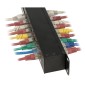 DELOCK patch panel για rack 43295, 19", 48x RJ45 ports, μαύρο