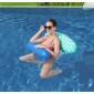 BESTWAY φουσκωτή καρέκλα θαλάσσης 43555, 145x87cm, βεραμάν/μπλε