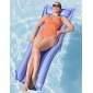 BESTWAY φουσκωτό στρώμα θαλάσσης 44007 με μαξιλάρι, 183x69cm, μωβ