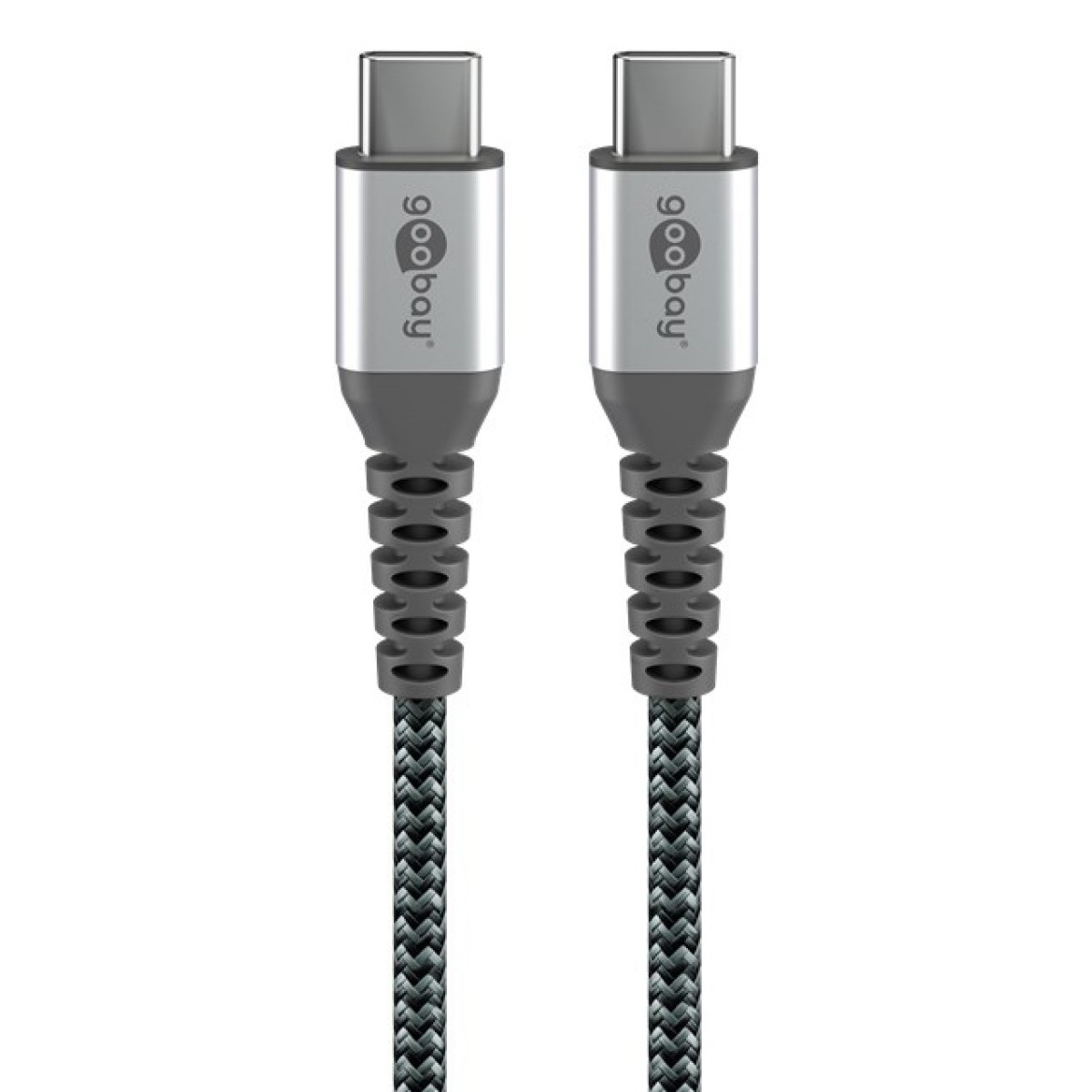 GOOBAY καλώδιο USB-C 49303, 60W, 480Mbps, 2m, μαύρο