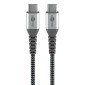 GOOBAY καλώδιο USB-C 49303, 60W, 480Mbps, 2m, μαύρο