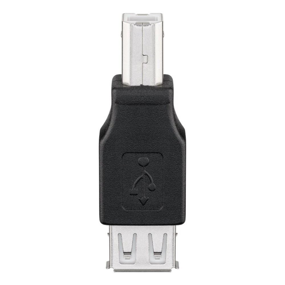 GOOBAY αντάπτορας USB σε USB Type B 50291, θηλυκό σε αρσενικό, μαύρος